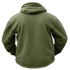 Tactical Jacket Combat Jacket Outdoor Sports Hiking Men's Lightweight Soft Jacket Warm Multi-Pockets Outdoor Hooded Jacket Adventure Jacket For Hiking Training Stevvex