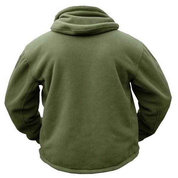 Tactical Jacket Combat Jacket Outdoor Sports Hiking Men's Lightweight Soft Jacket Warm Multi-Pockets Outdoor Hooded Jacket Adventure Jacket For Hiking Training Stevvex
