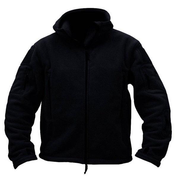 Tactical Jacket Combat Jacket Outdoor Sports Hiking Men's Lightweight Soft Jacket Warm Multi-Pockets Outdoor Hooded Jacket Adventure Jacket For Hiking Training Stevvex