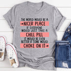 Take A Chill Pill Tee - SJB-DIAMOND ELITES