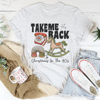 Take Me Back Christmas In The 90's Tee Peachy Sunday