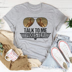 Talk To Me Rooster Tee Peachy Sunday