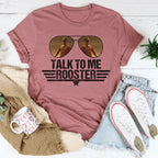 Talk To Me Rooster Tee Peachy Sunday