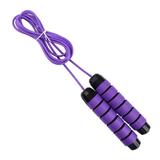 Tangle-Free Rapid Speed Jumping Rope Cable With Ball Bearings Steel Skipping Rope Adjustable Rapid Speed Jumping Ropes Cable Foam Handles Steel Jump Ropes For Gym Fitness Home Exercise Stevvex