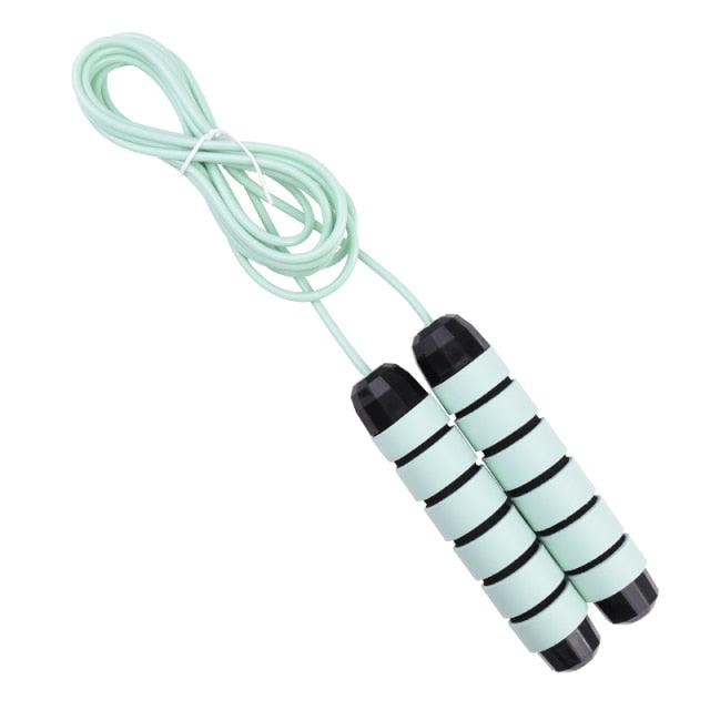 Tangle-Free Rapid Speed Jumping Rope Cable With Ball Bearings Steel Skipping Rope Adjustable Rapid Speed Jumping Ropes Cable Foam Handles Steel Jump Ropes For Gym Fitness Home Exercise Stevvex