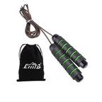 Tangle-Free Rapid Speed Jumping Rope Cable With Ball Bearings Steel Skipping Rope Adjustable Rapid Speed Jumping Ropes Cable Foam Handles Steel Jump Ropes For Gym Fitness Home Exercise Stevvex