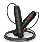 Tangle-Free Rapid Speed Jumping Rope Cable With Ball Bearings Steel Skipping Rope Adjustable Rapid Speed Jumping Ropes Cable Foam Handles Steel Jump Ropes For Gym Fitness Home Exercise Stevvex