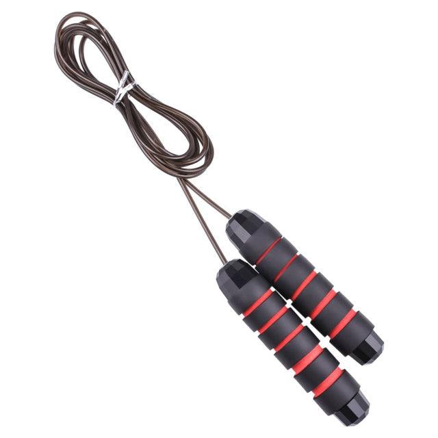 Tangle-Free Rapid Speed Jumping Rope Cable With Ball Bearings Steel Skipping Rope Adjustable Rapid Speed Jumping Ropes Cable Foam Handles Steel Jump Ropes For Gym Fitness Home Exercise Stevvex