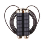 Tangle-Free Rapid Speed Jumping Rope Cable With Ball Bearings Steel Skipping Rope Adjustable Rapid Speed Jumping Ropes Cable Foam Handles Steel Jump Ropes For Gym Fitness Home Exercise Stevvex