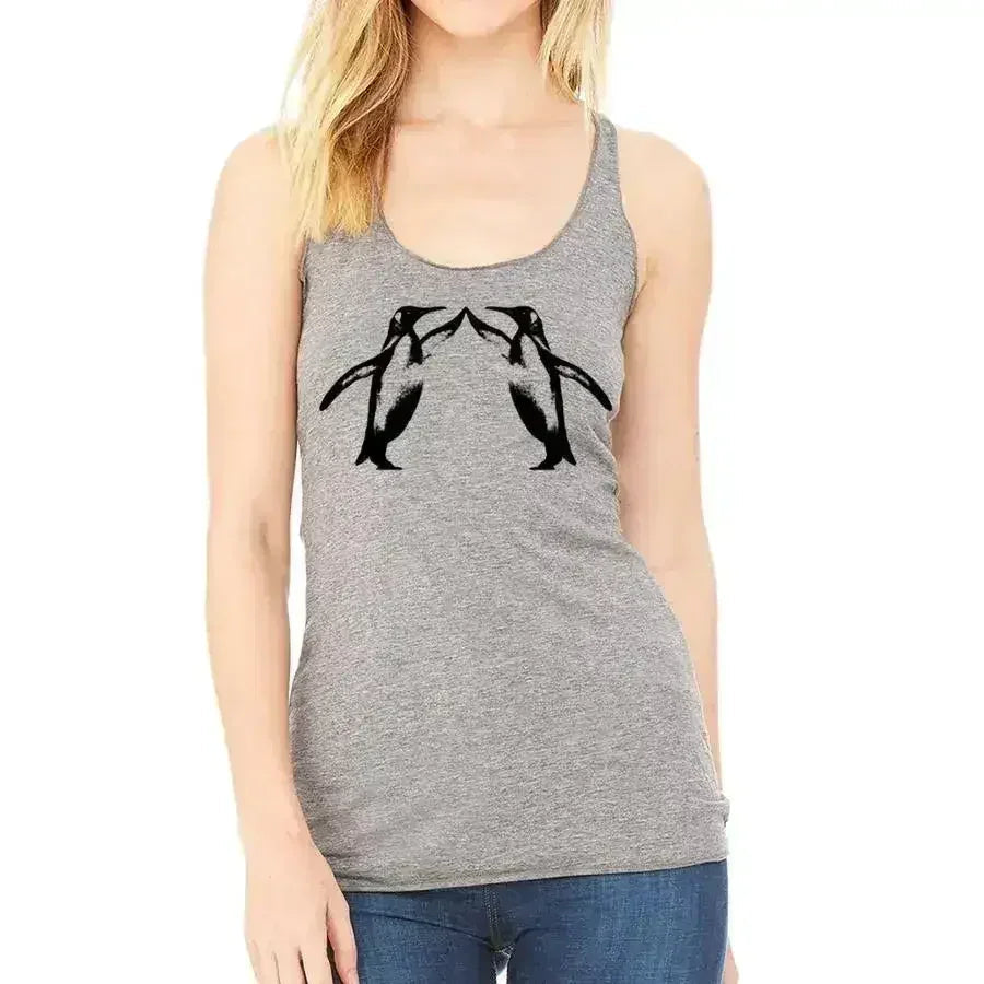 Penguin high five racerback - SJB-DIAMOND ELITES