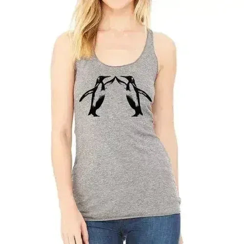 Penguin high five racerback - SJB-DIAMOND ELITES