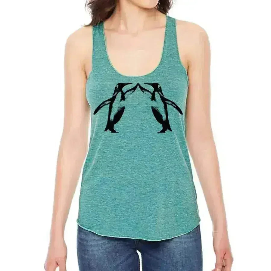 Penguin high five racerback - SJB-DIAMOND ELITES