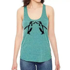 Penguin high five racerback - SJB-DIAMOND ELITES