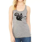 Squirrel Playing Guitar Racerback - SJB-DIAMOND ELITES