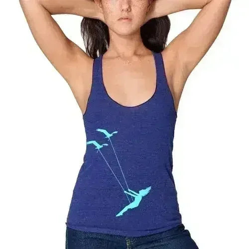 Flying bird swing racerback tank top - SJB-DIAMOND ELITES