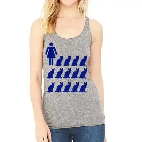 Crazy cat lady tank top - SJB-DIAMOND ELITES