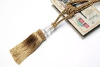 Tassel Curtain Tieback Crystal Bead Hanging Ball Tie Room Accessories Holder Buckle Rope Bandage Holdback Window Shade Curtain Tie Back Tassel Tie Backs for Curtain Beautiful Curtain Holdback Rope Stevvex