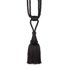 Tassels Curtain Tieback Gold Hanging Ball Braid Rope Holdback Window Drape Room Accessories Curtains Holder Buckle Strap European Style High-Grade Curtains Tieback Rope Tassel Holdbacks Stevvex