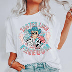 Tastes Like Freedom Tee Peachy Sunday