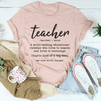 Teacher A Multi Tasking Educational Rockstar Tee