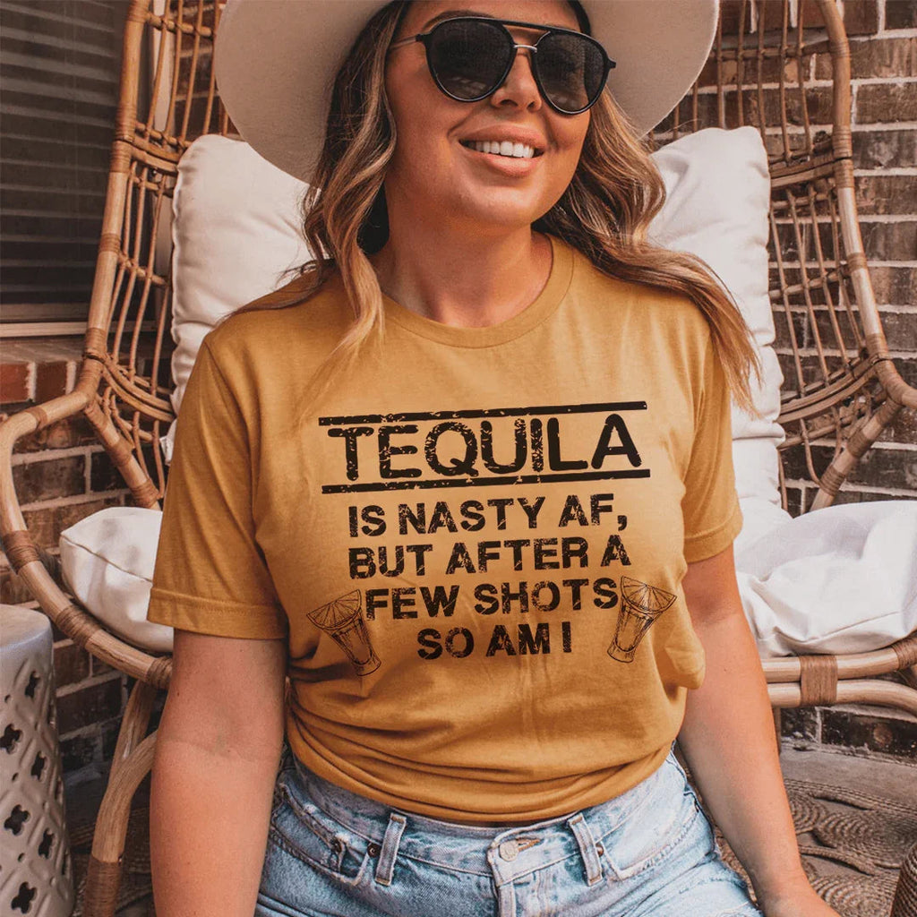 Tequila Is Nasty AF Tee - SJB-DIAMOND ELITES