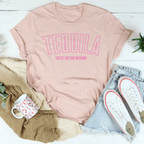 Tequila Tastes Like Bad Decisions Tee Peachy Sunday