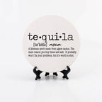 Funny Drink Definition Coasters Set Dictionary Quote Coasters For Bar And Countertop Decor BandsCo Straps