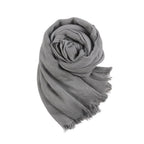 Textured Rayon Crinkle Hijab in Solid Hues Breathable Women's Wrap Hijab (MH145)