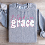 Thank Goodness for Grace Sweatshirt Peachy Sunday