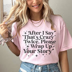 That's Crazy Tee Peachy Sunday