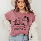 That's My Story & I'm Sticking To It Tee Peachy Sunday