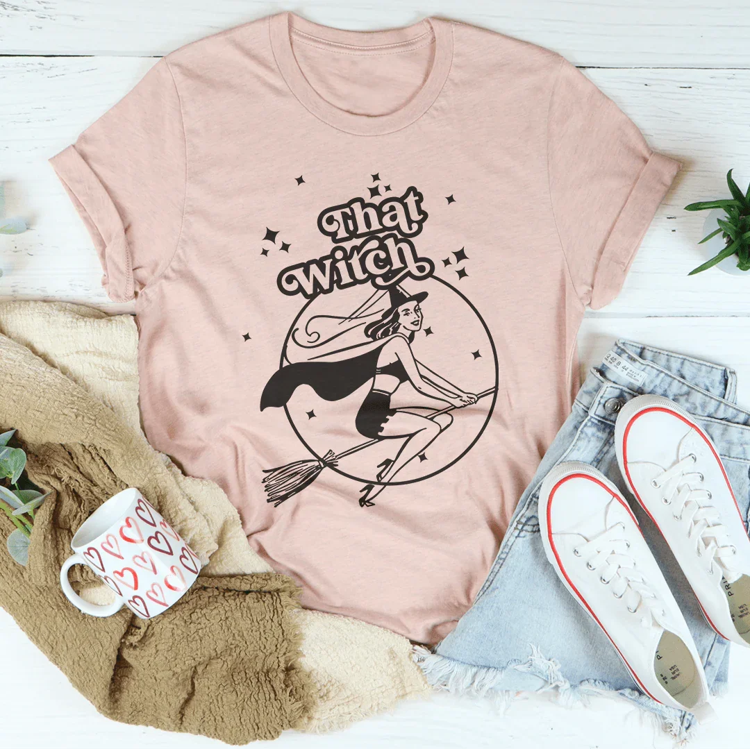 That Witch Tee Peachy Sunday
