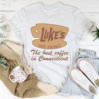 Luke's Coffee Tee Peachy Sunday
