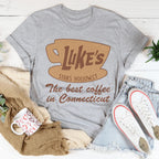 Luke's Coffee Tee Peachy Sunday