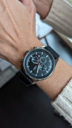 Black Sport Chronograph - SJB-DIAMOND ELITES
