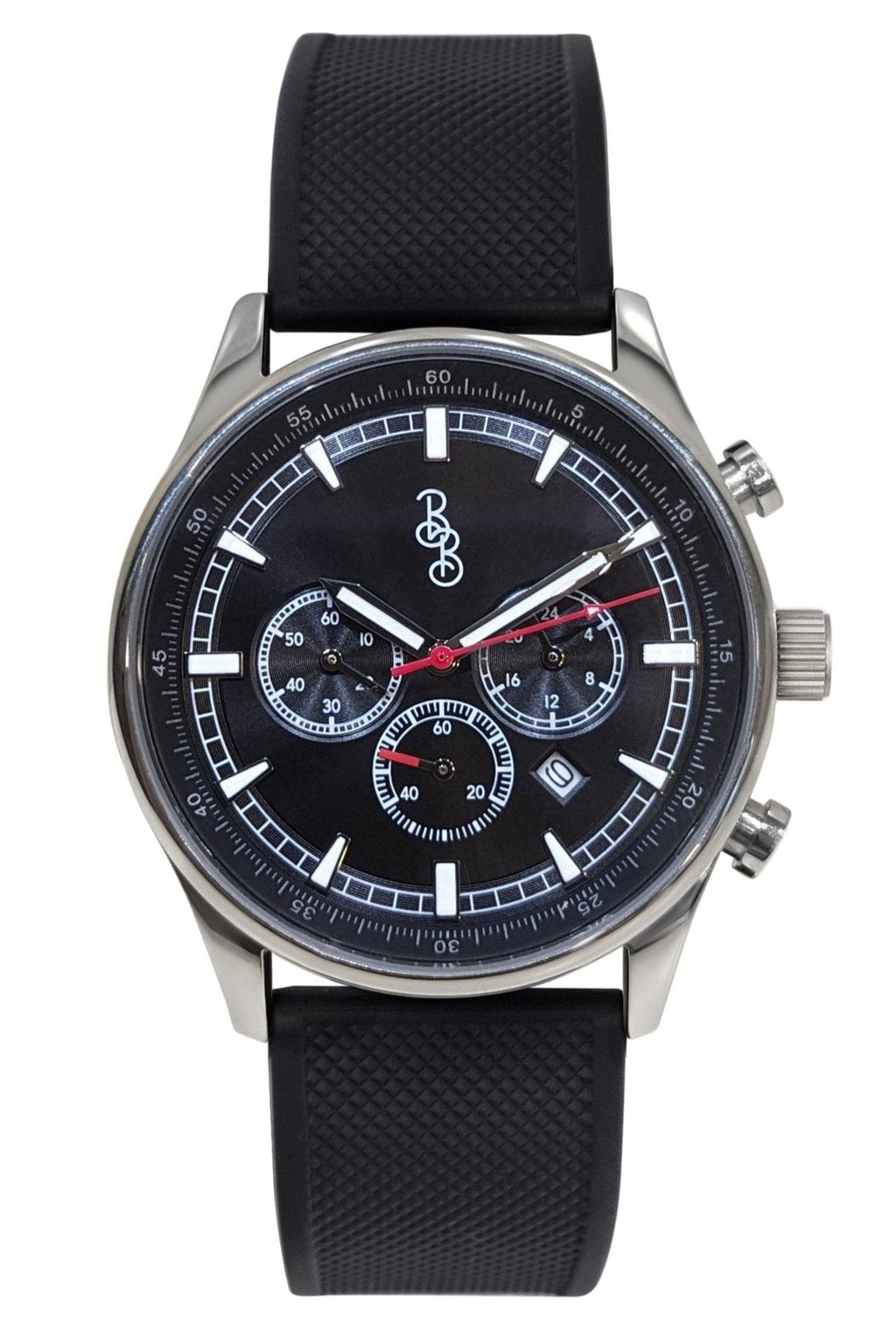 Black Sport Chronograph - SJB-DIAMOND ELITES