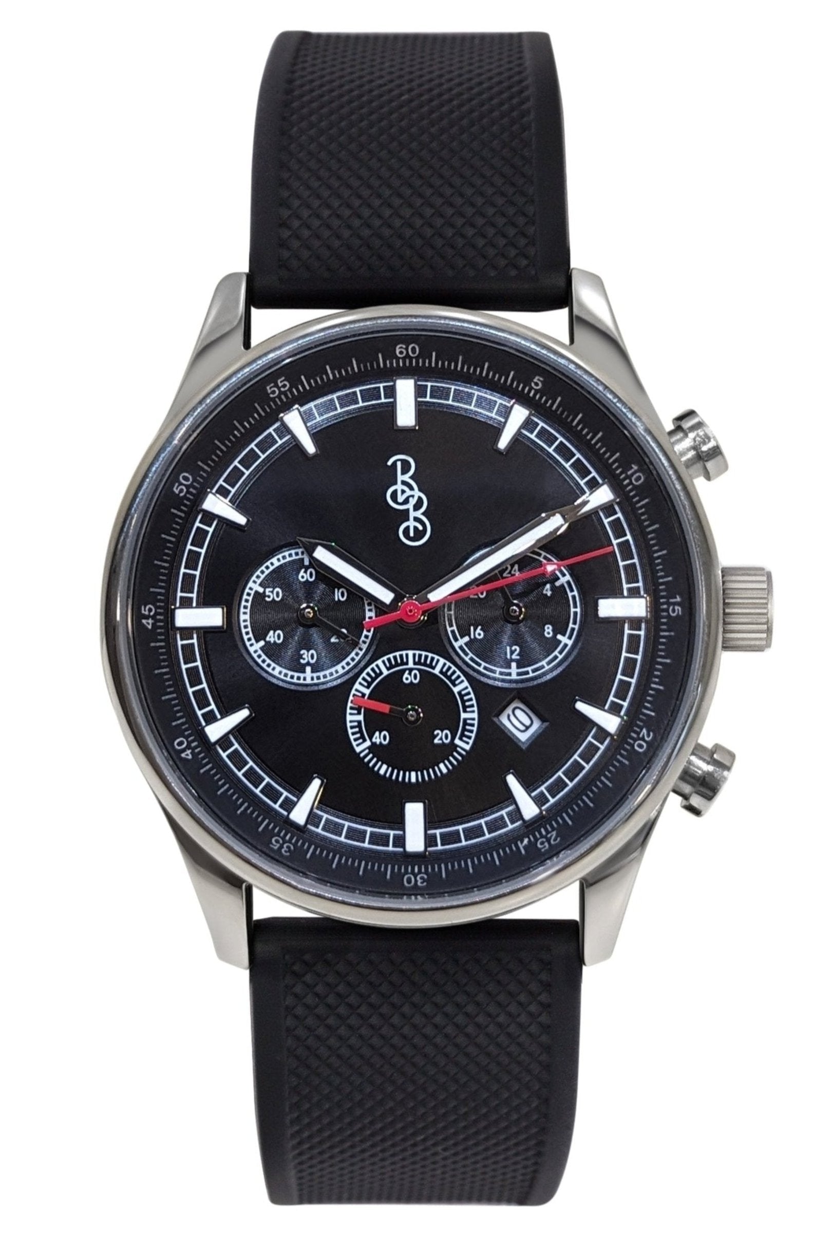 Black Sport Chronograph - SJB-DIAMOND ELITES