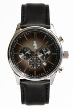 Gray Retro Chronograph The Beyond Boring Watch Company