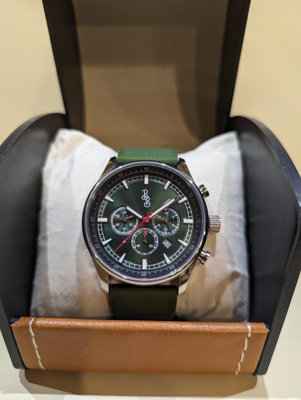 Green Sport Chronograph - SJB-DIAMOND ELITES