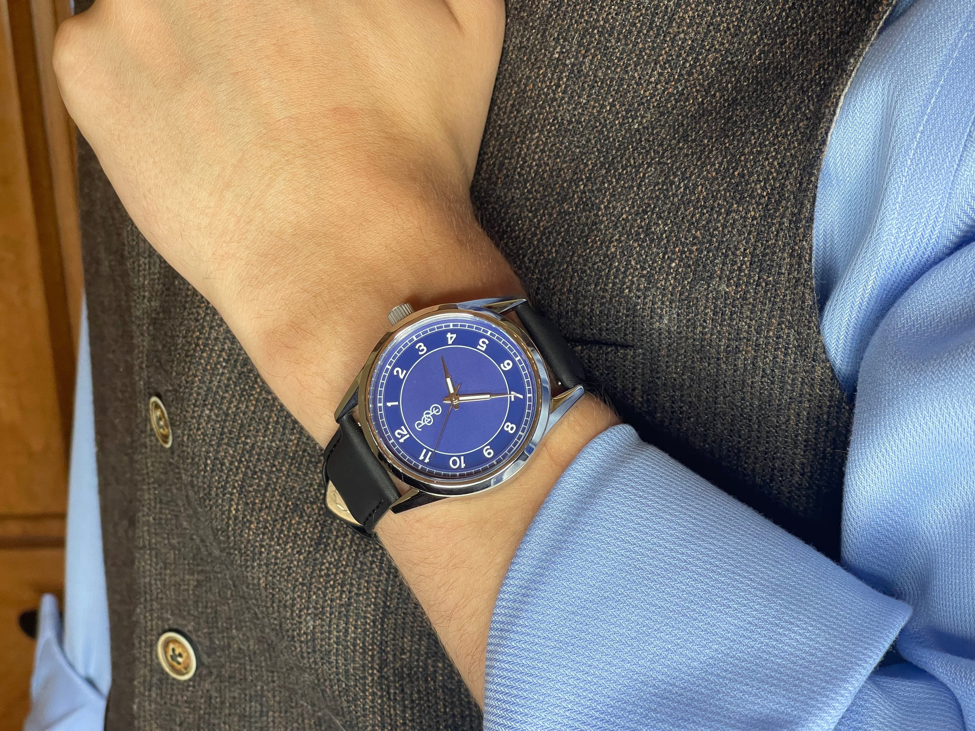 Blue Classic Watch The Beyond Boring Watch Company