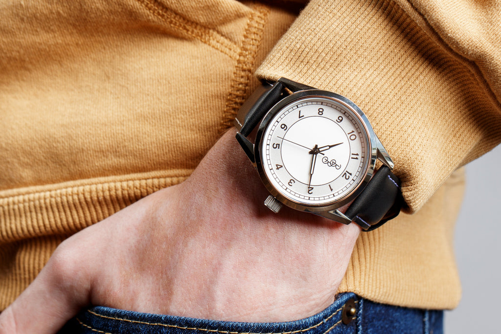Silver Classic Watch The Beyond Boring Watch Company