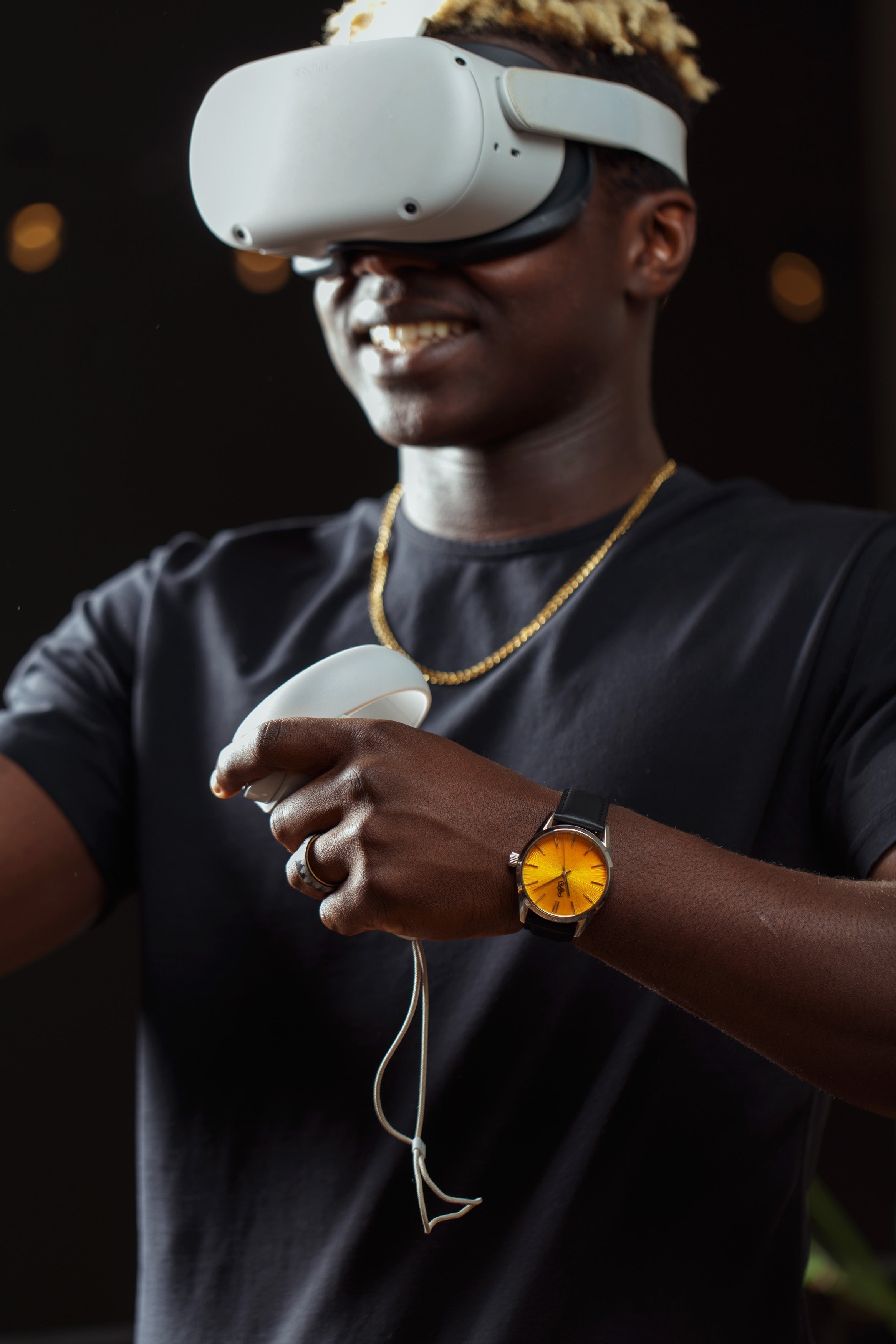 Yellow Sunburst Watch The Beyond Boring Watch Company