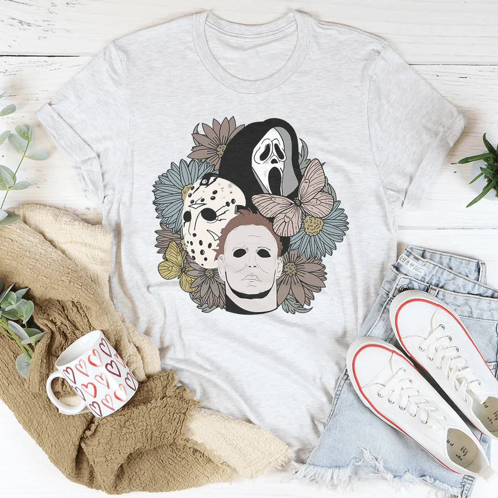 The Boys Of Fall Floral Tee Peachy Sunday