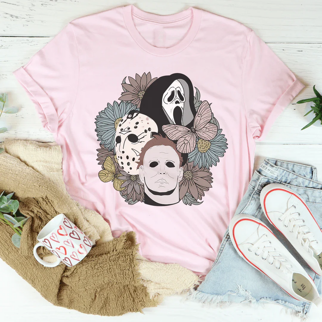 The Boys Of Fall Floral Tee Peachy Sunday