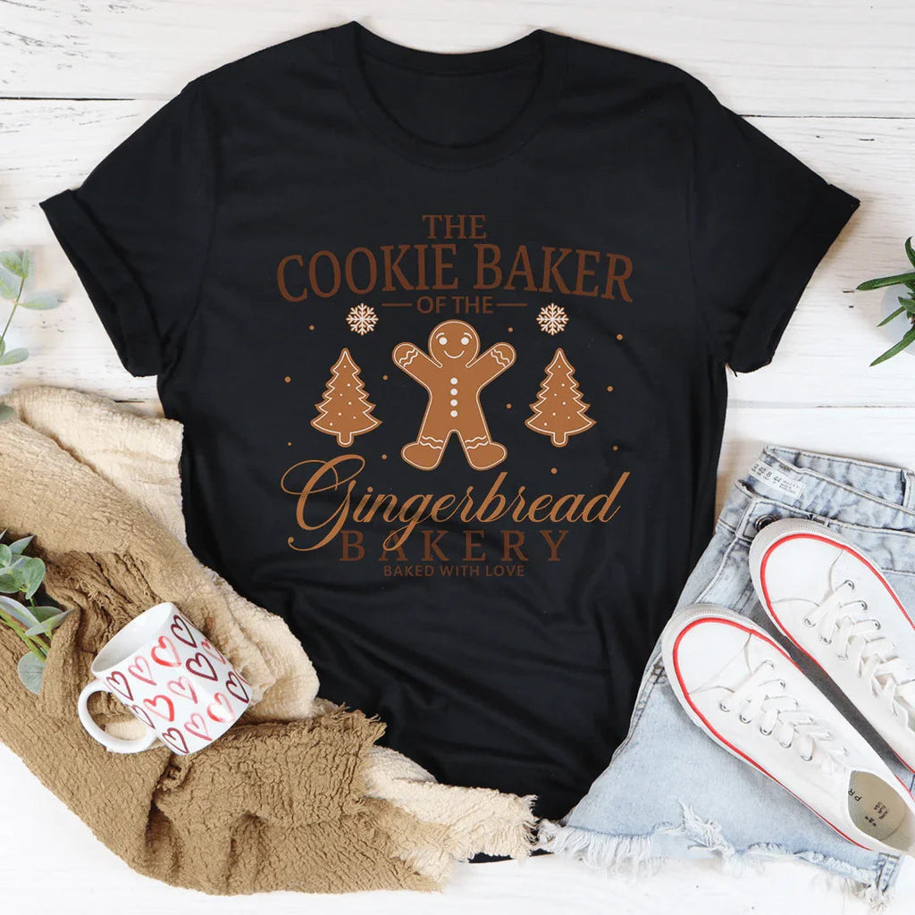 The Cookie Baker Of The Gingerbread Bakery Baked With Love Peachy Sunday