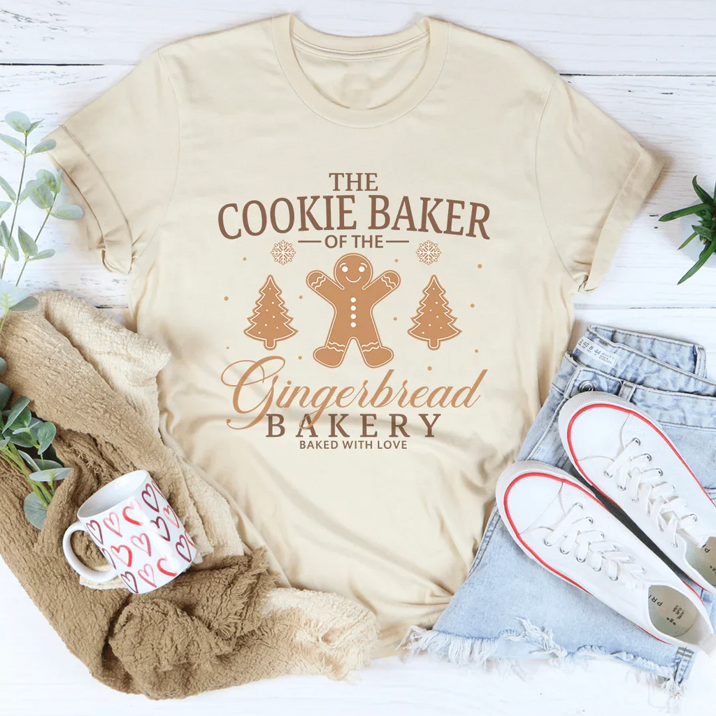 The Cookie Baker Of The Gingerbread Bakery Baked With Love Peachy Sunday