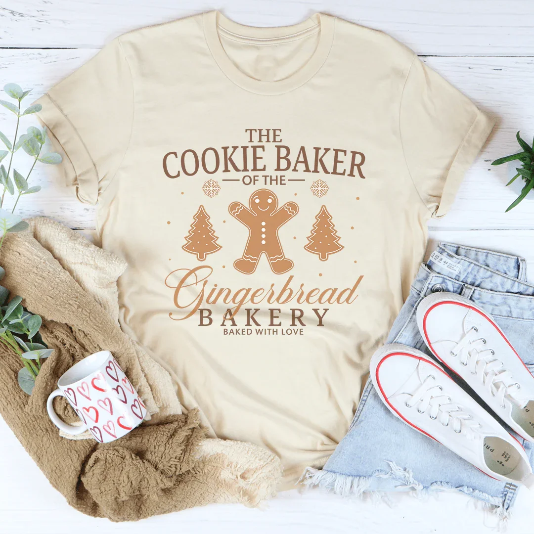 The Cookie Baker Of The Gingerbread Bakery Baked With Love Peachy Sunday