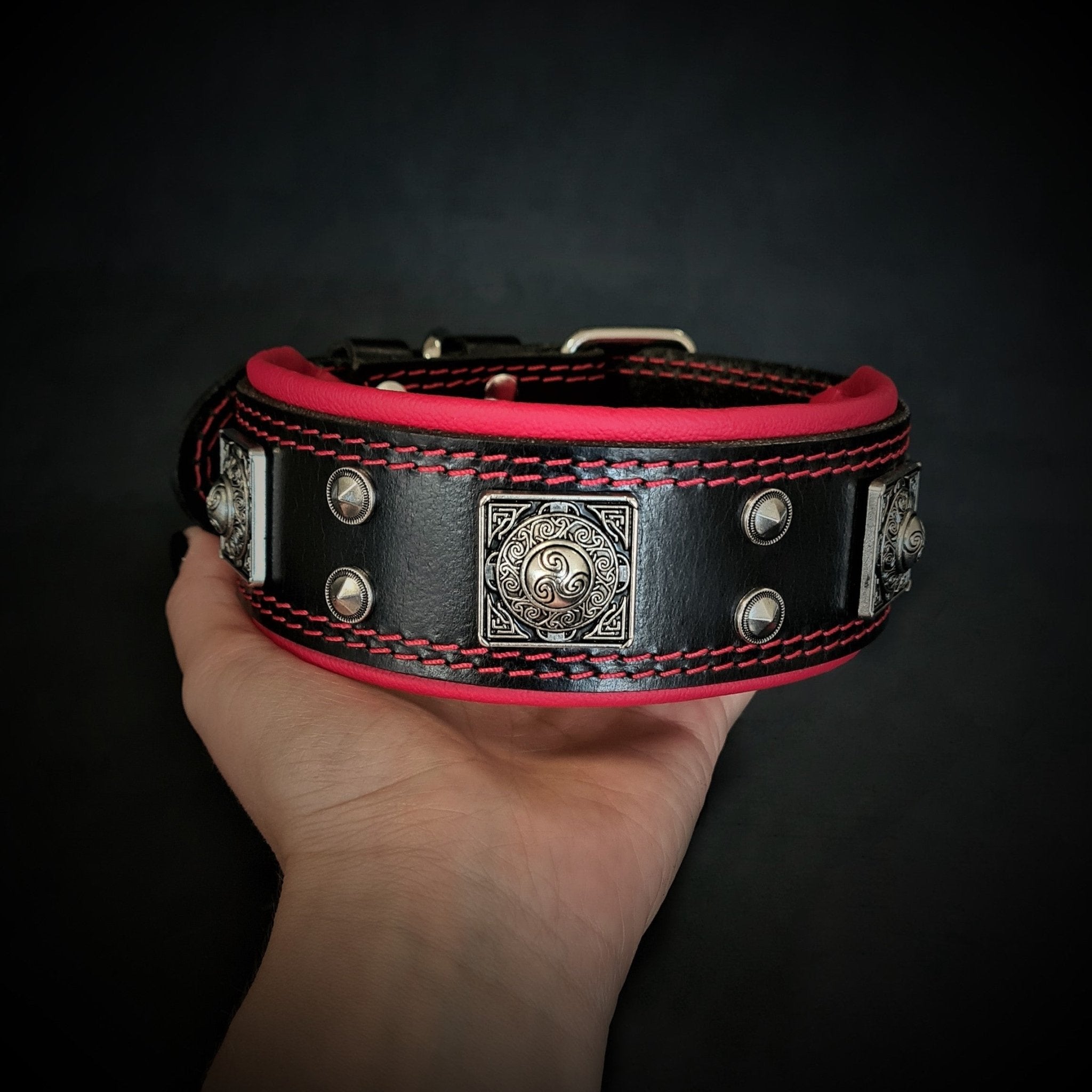 The "Eros" collar 2 inch wide - SJB-DIAMOND ELITES