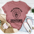 The Heavens Are Roaring The Praise Of Your Glory Tee Peachy Sunday