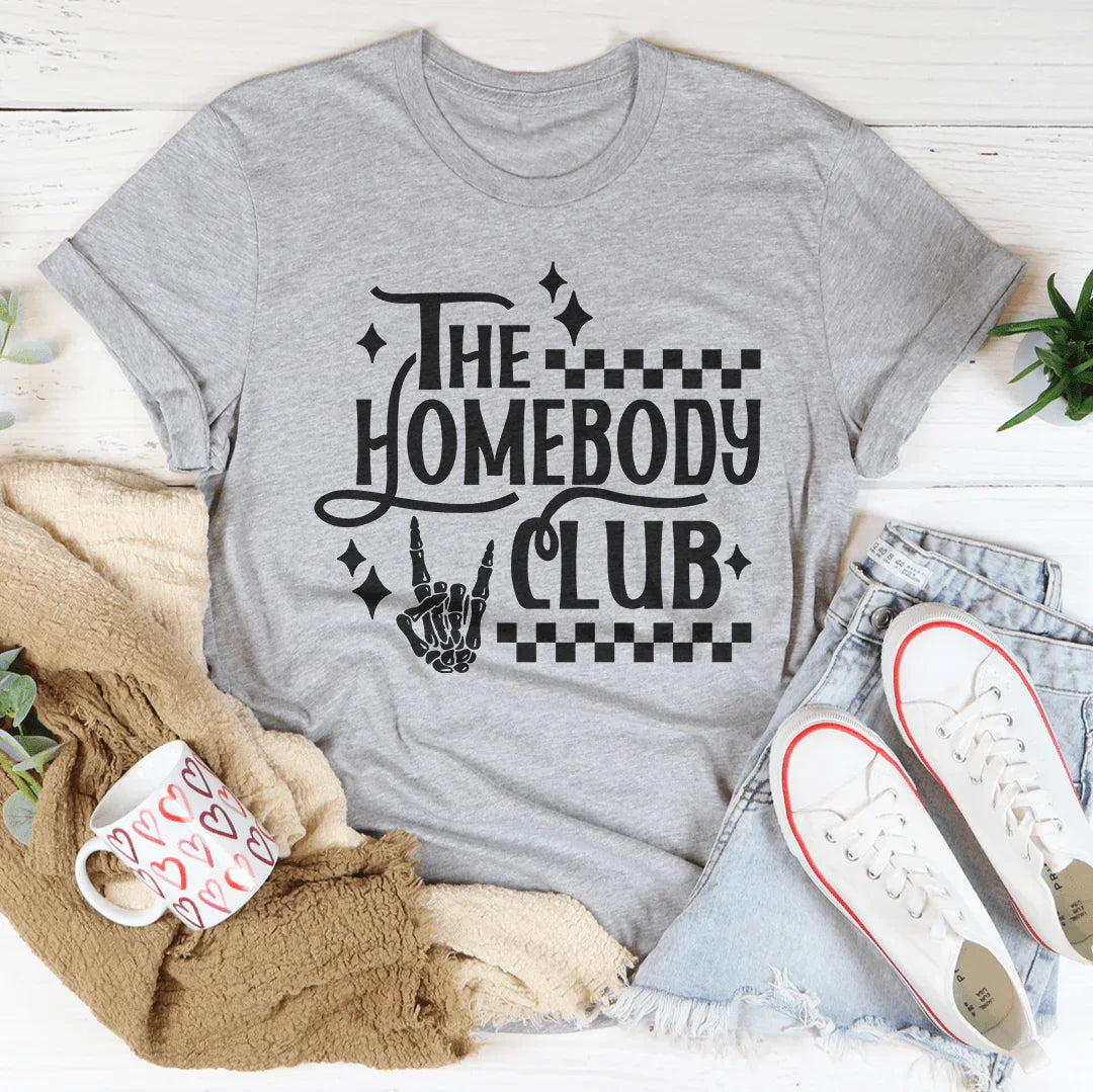The Homebody Club Tee Peachy Sunday